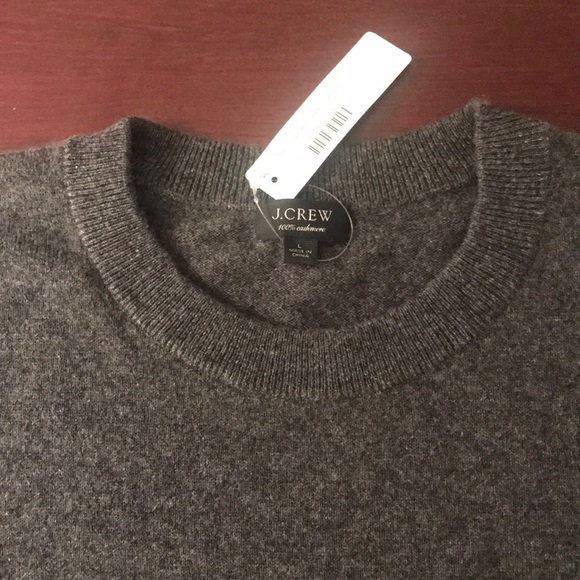 J Crew cashmere sweater with velvet sash - Picture 3 of 4